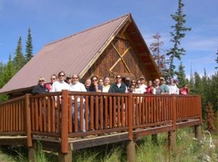 Cabin Group Shot