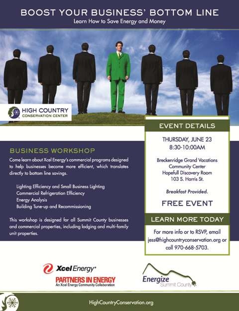 HC3 Business Workshop Flyer for June 23 2016