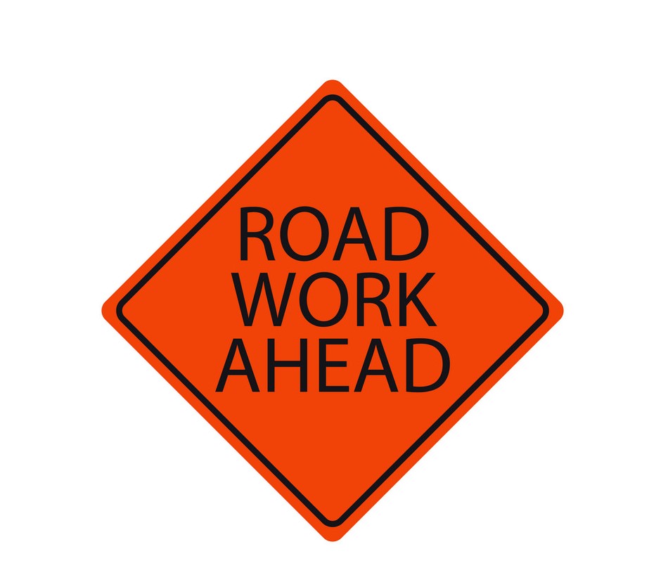 Road Work Sign