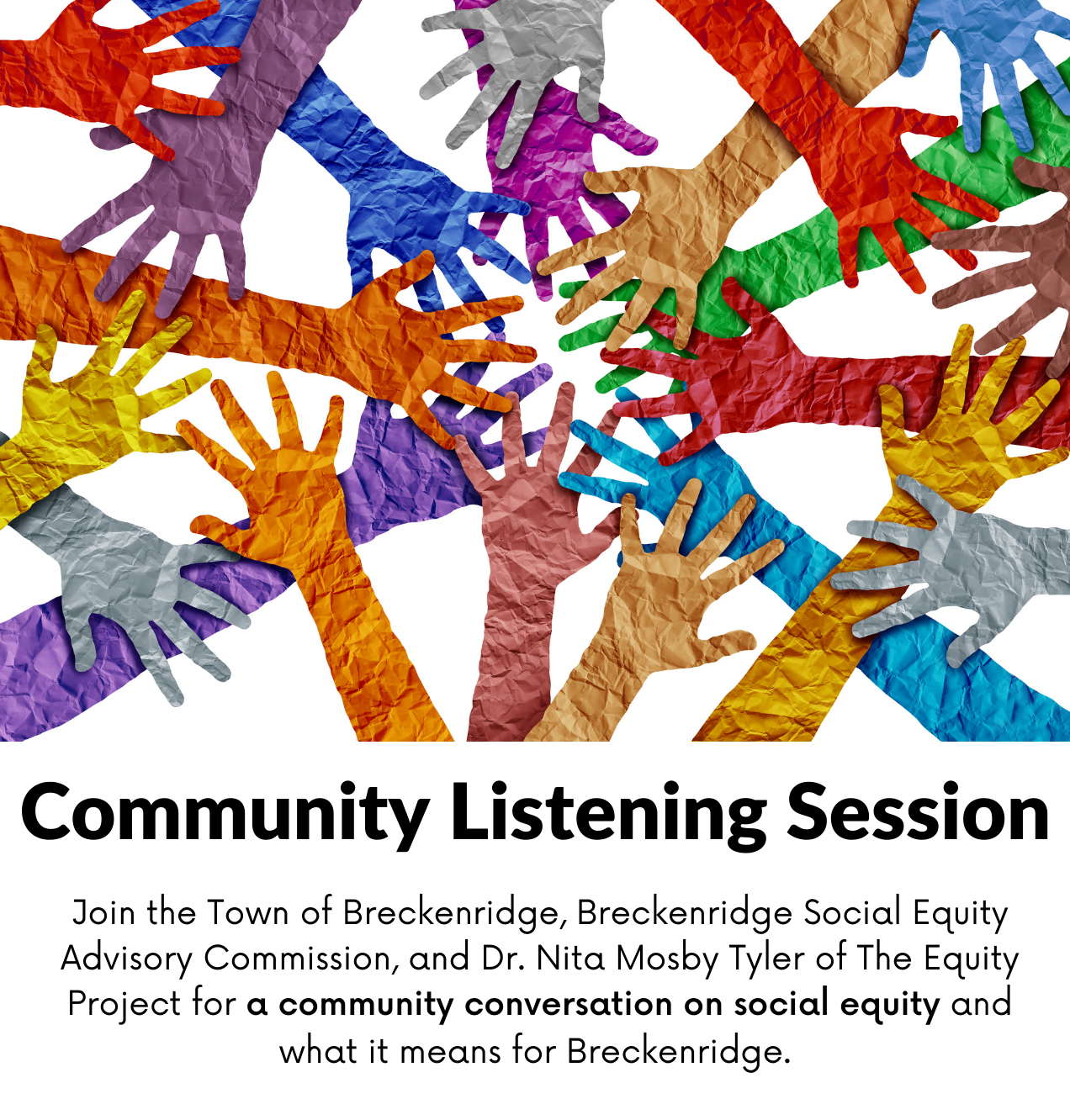 Community Listening Session for Social Equity